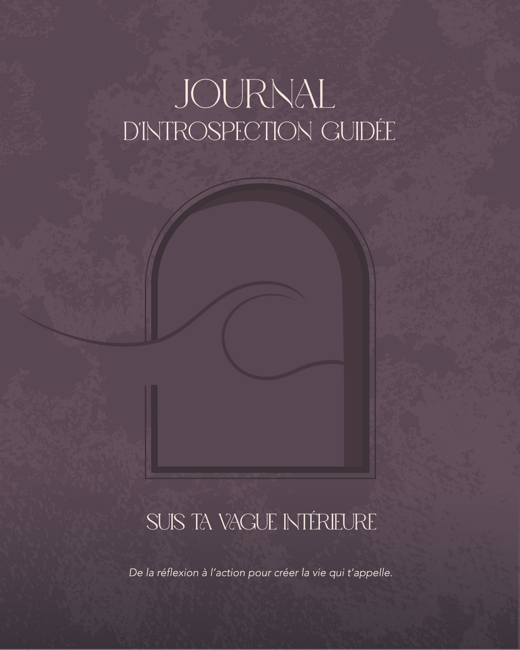 Jounal d'introspection guidée | Mauve